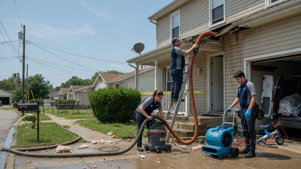 Water Damage Restoration in Coral, MI near me